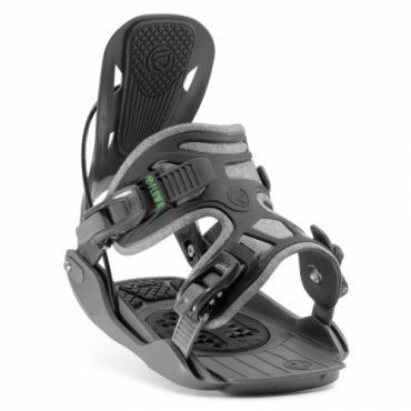 Snowboardové vázání s otevírací patkou Flow Alpha black
