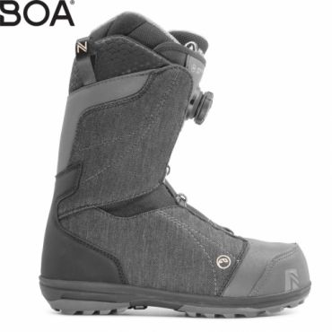 Dámské boty na snb Nidecker Onyx Coiler black boa kolečko