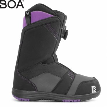 Dámské snb boty Nidecker Maya Boa black s utahovacím kolečkem