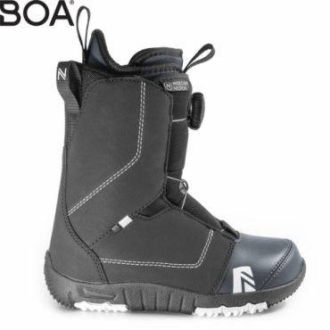 Dětské snwoboardové boty Nidecker Micron Boa black s kolečkem