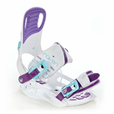 Dámské snb vázání Raven Starlet white/mint/violet