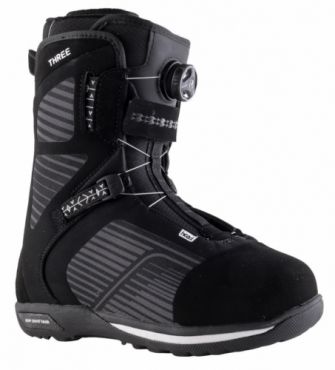 Kvalitní a pevné boty Head Three s utahováním kolečkem Boa