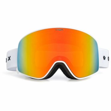 Ski a SNB brýle Woox Opticus Temporarius White/Re s oranžovým sklem