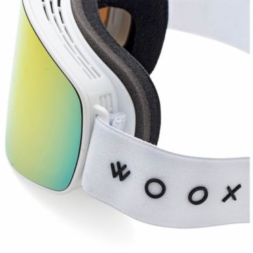 Ski a SNB brýle Woox Opticus Temporarius White/Re s oranžovým sklem