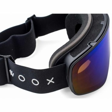 Lyžařské a snowboardové brýle s modrým sklem Woox Opticus Temporarius Dark/Blu 