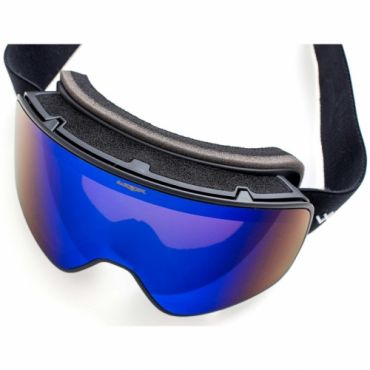 Lyžařské a snowboardové brýle s modrým sklem Woox Opticus Temporarius Dark/Blu 