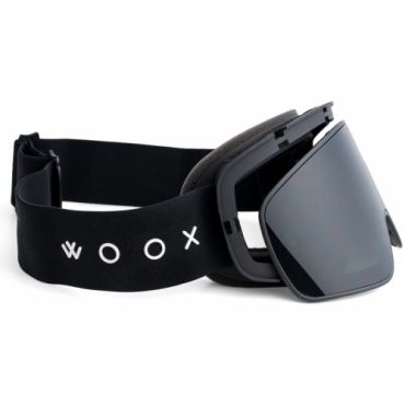Černé lyžařské a snowboardové brýle Woox Opticus Temporarius Dark/Ble