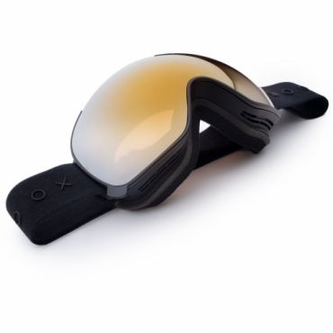 Snow brýle Woox Opticus Opulentus Dark/Gld zlaté sklo a černý pásek