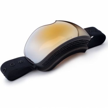 Snow brýle Woox Opticus Opulentus Dark/Gld zlaté sklo a černý pásek