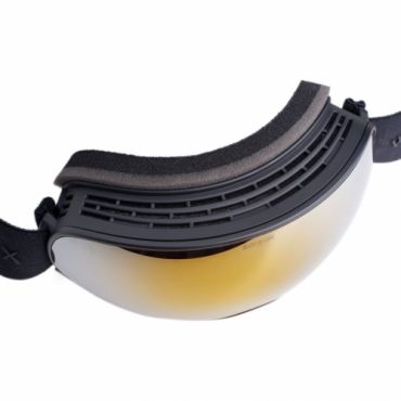 Snow brýle Woox Opticus Opulentus Dark/Gld zlaté sklo a černý pásek