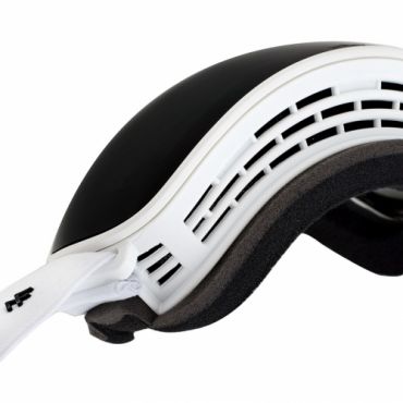 Snowboardové a ski brýle Woox Opticus Opulentus White/Ble tmavě černé sklo