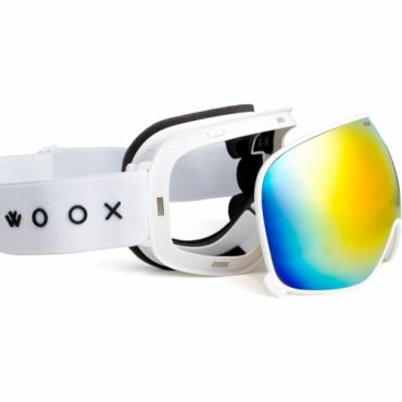Ski a snow brýle Woox Opticus Opulentus White/Re bílé s duhovým sklem