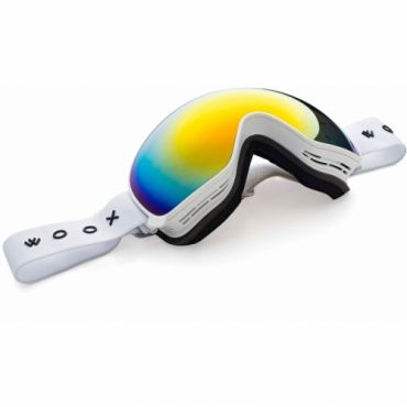 Ski a snow brýle Woox Opticus Opulentus White/Re bílé s duhovým sklem