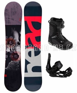 Pánský snowboardový komplet Head Course LGCY, vázání a boty Head Boa