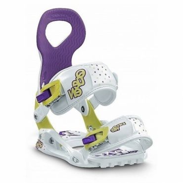Dámské snowboardové vázání Drake Queen yellow/white/purple
