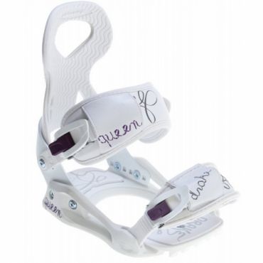 Dámské snowboardové vázání Drake Queen white / bílé