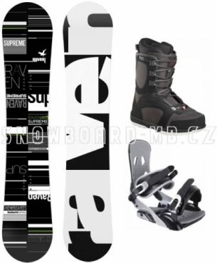 Snowboardový komplet Raven Supreme, akční snb komplety