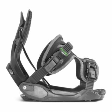 Snowboardové rychloupínací vázání Flow Alpha Grey 2020 