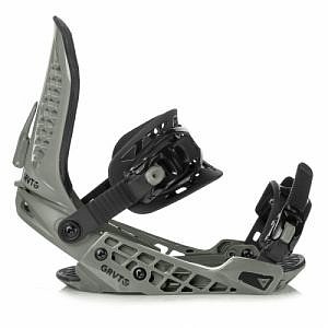 Snowboardové vázání Gravity G2 black/keef černo-šedé - VÝPRODEJ