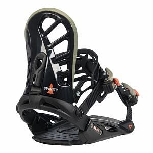 Vázání na snowboard Gravity G1 black/chilli/pepper 