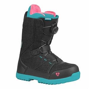 Dětské boty na snowboard s kolečkem Gravity Micra Atop black/mint 
