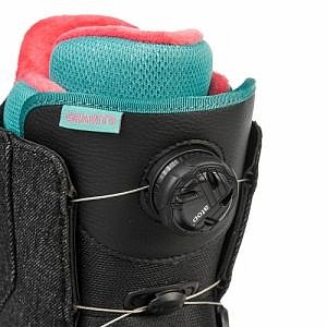 Dětské boty na snowboard s kolečkem Gravity Micra Atop black/mint 