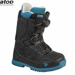 Dětské snowboardové boty Gravity Micro Atop black denim 
