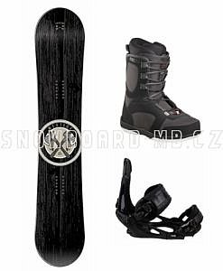 Snowboard set Westige Apache s vázáním a botami Head