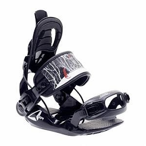 Malé dětské snowboard vázání SP Kiddo black / černé