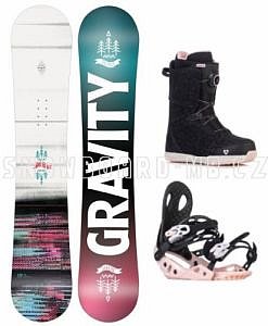 Dámský snowboard komplet Gravity Sirene 2023 (boty s Atop kolečkem)