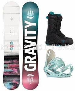 Dámský snowboard komplet Gravity Sirene 2023