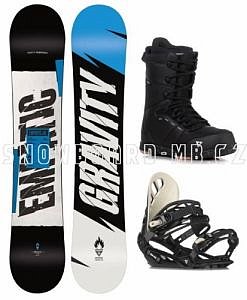 Juniorský snowboard komplet Gravity Empatic 2023