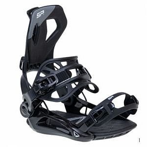 Snowboardové vázání SP Private black rychlé zapínání odklopnou patkou