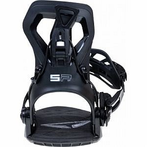 Snowboardové vázání SP Private black rychlé zapínání odklopnou patkou