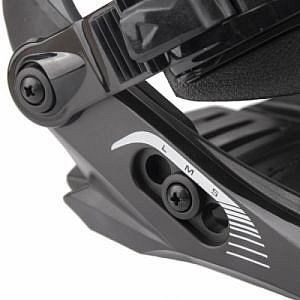Dětské snowboardové vázání SP Rage MP 180 junior black