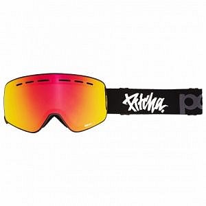 Brýle Pitcha XC3 black POW / full revo red 