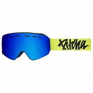 Brýle Pitcha XC3 fluo yellow black / full revo blue