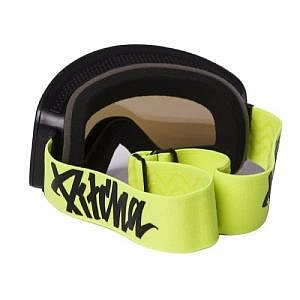 Brýle Pitcha XC3 fluo yellow black / full revo blue