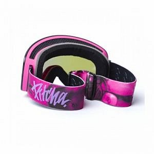 Brýle Pitcha XC3 black pink / full revo pink 