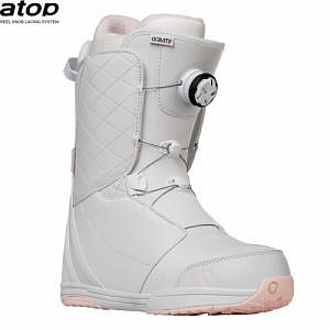 Dámské snowboardové boty Gravity Aura Atop white/pale pink 