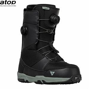 SNB boty Gravity Manual Dual Atop black/sage 