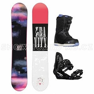Dámský snowboardový komplet Gravity Sublime s botami s kolečkem Atop