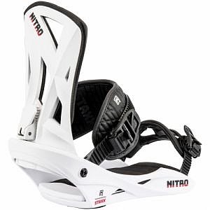 Pánské vázání na snowboard Nitro Staxx White / black