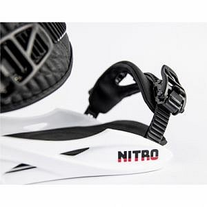 Pánské vázání na snowboard Nitro Staxx White / black