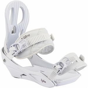 Dámské snowboardové vázání Nitro Rhytm White Plum 