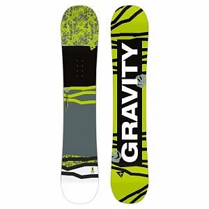 Dětský chlapecký snowboard Gravity Flash green