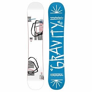 Dámský snowboard Gravity Mist, bílé snowboardy pro ženy