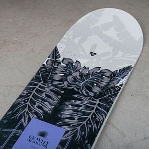Dámský snowboard Gravity Trinity, bílo-černo-fialový
