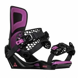 Dámské snowboard vázání Gravity Rise black/purple 