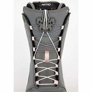 Dámské snowboardové boty Nitro Flora TLS charcoal 